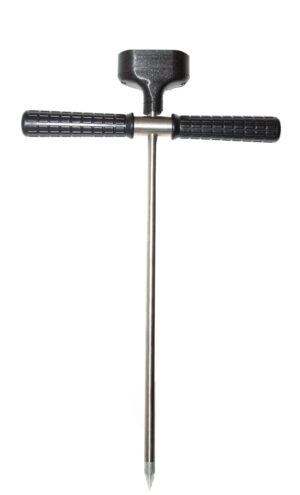 kuilthermometer 350mm, handig en duurzame T-thermometer met ergonomische handgreep en RVS sonde.